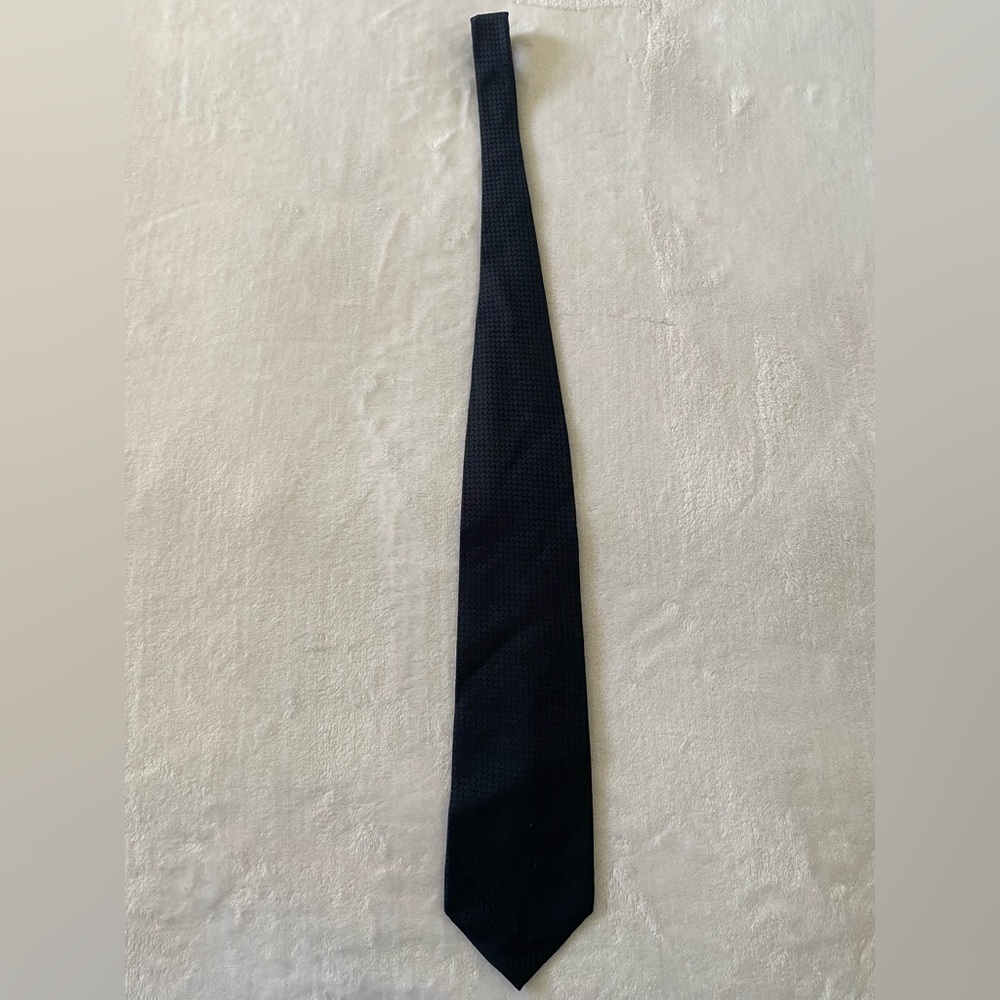 Perry Ellis Portfolio 100% Silk‎ Blue Patterned Tie